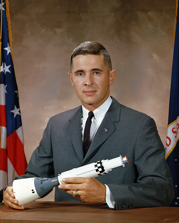 NASA photo of William Anders taken in the 1960s