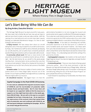 Heritage Flight Museum Spring 2020 Newsletter