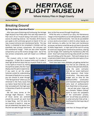 Heritage Flight Museum Spring 2021 Newsletter