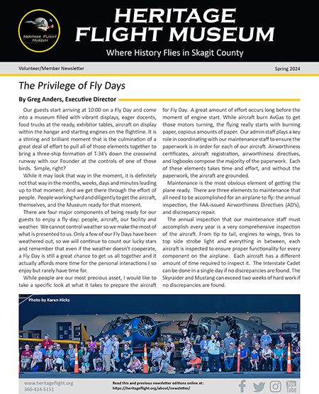 Heritage Flight Museum Fall 2019 Newsletter