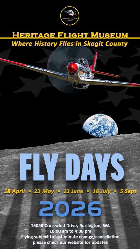 2026 Fly Day Schedule 18 April 23 May 13 June 18 July 5 Sept 10 am start